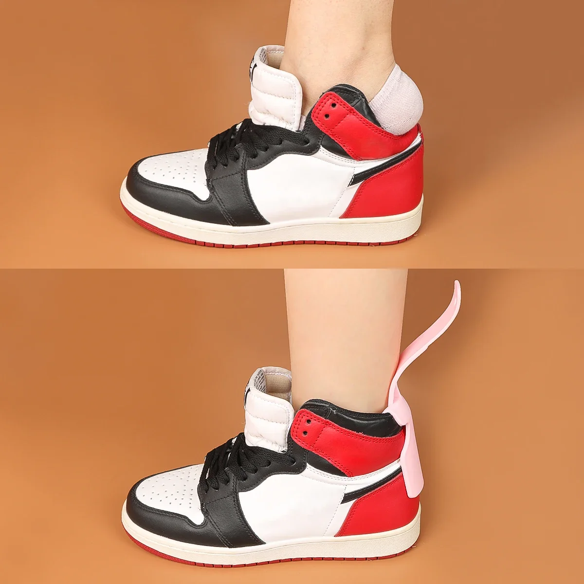 2 Teile/satz Faul Schuhlöffel Kunststoff Bunte Unisex Tragen Schuh Helfer Einfach An- Und Aus Schuh Robuste Schlaf-Hilfe-Tool Schuh Zubehör – Detail 17