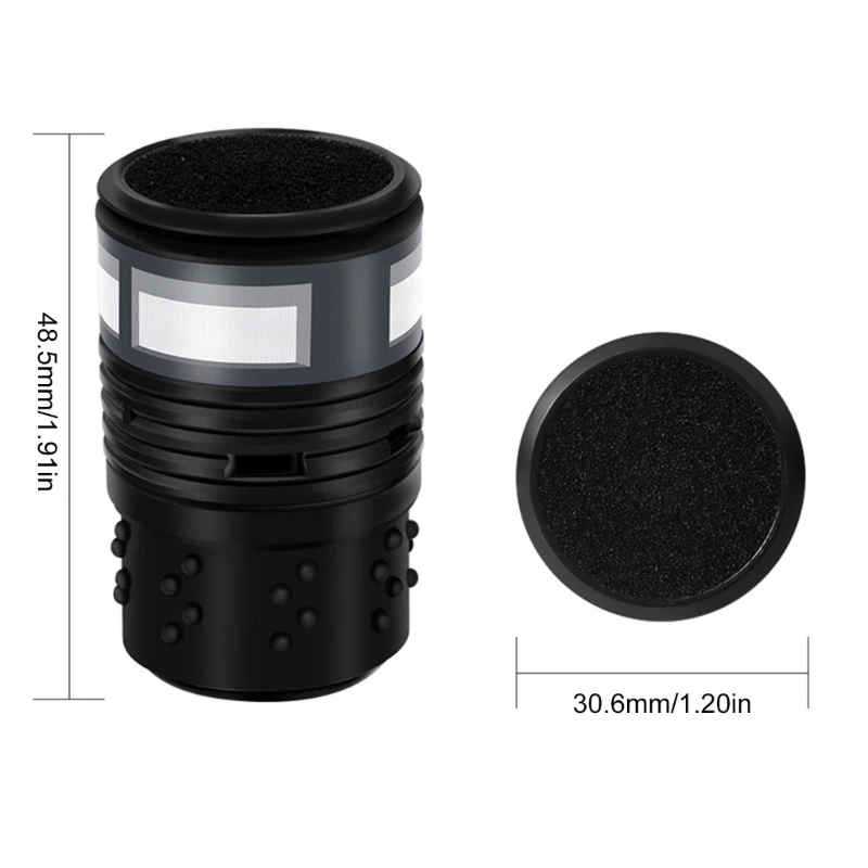 كبسولات الميكروفون تحتوي على نوى ميكروفون ديناميكي لتعزيز تجربة الصوت المباشر في الاستوديو