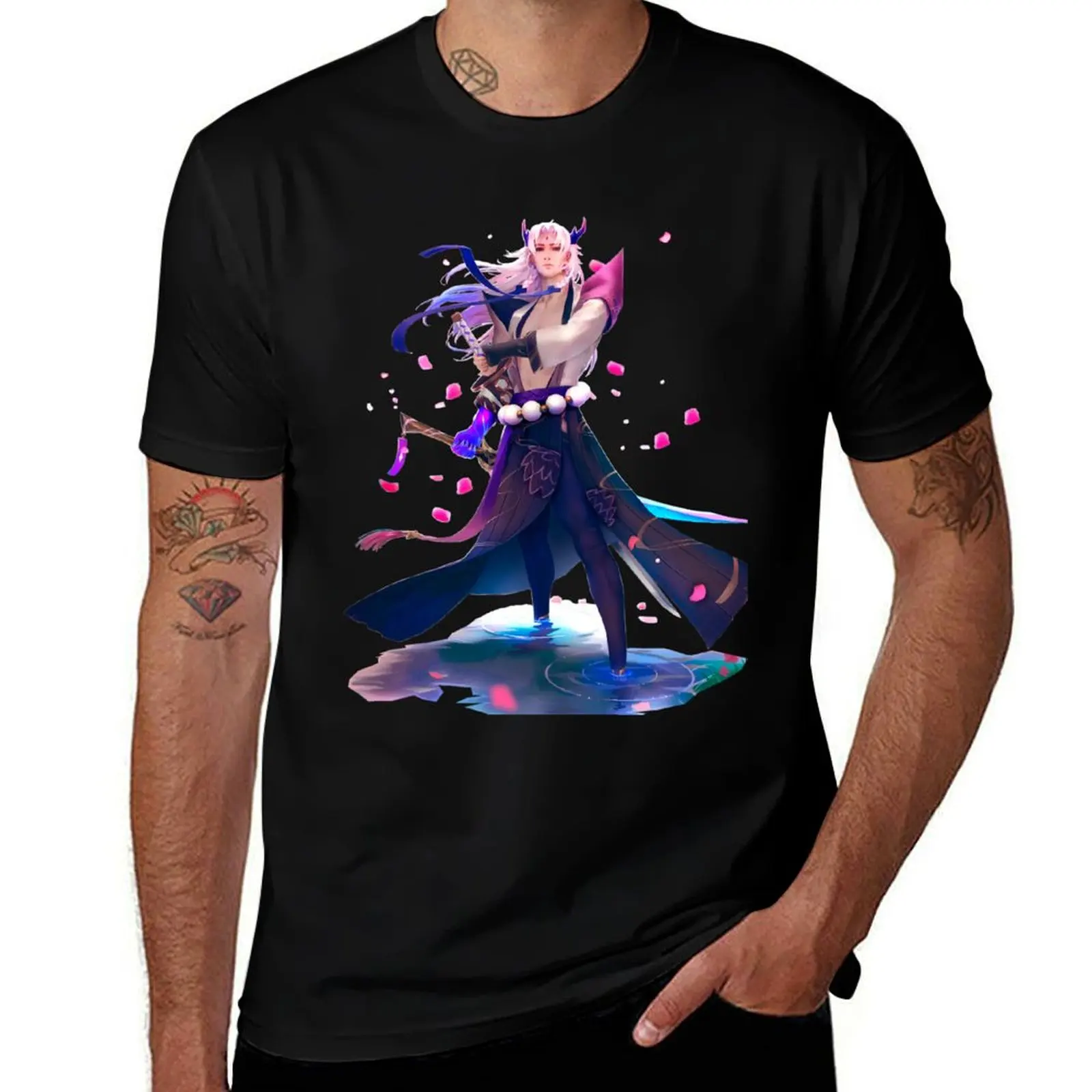 

Yone T-Shirt Retro Graphic Print T-Shirt
