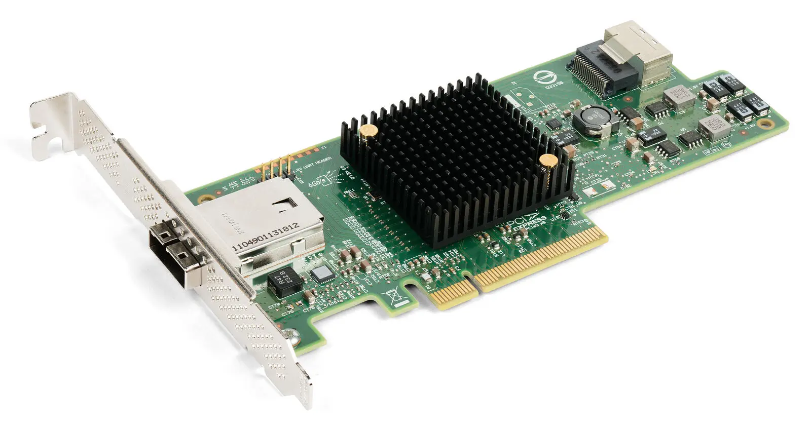 

For LSI SAS 9207-4i4e 9217-4i4e Inner 4 Outer 4 SATA + SAS + SSD PCIe3.0