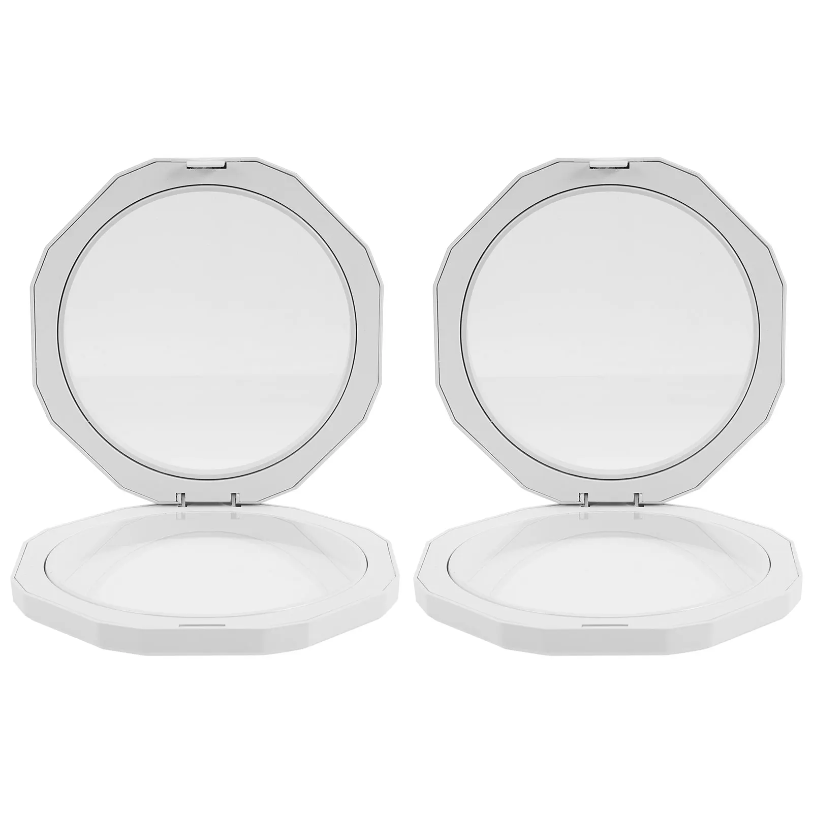 

2 Pcs Jewelry Organizer Suspension Box Small Display Case Storage Containers Boxes