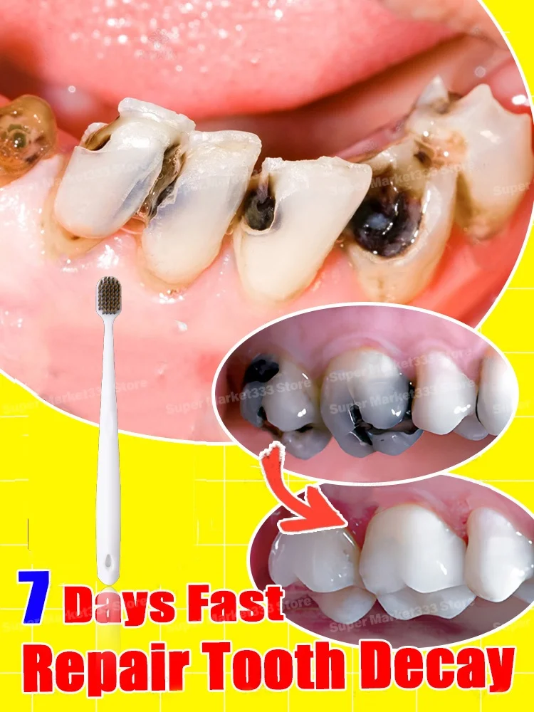 

360 Whole Mouth Clean ,Mens Womens Toothbrush,Medium-Hard Bristle Toothbrush for Adults,Excellent Cleaning Effect,Whitening Teet