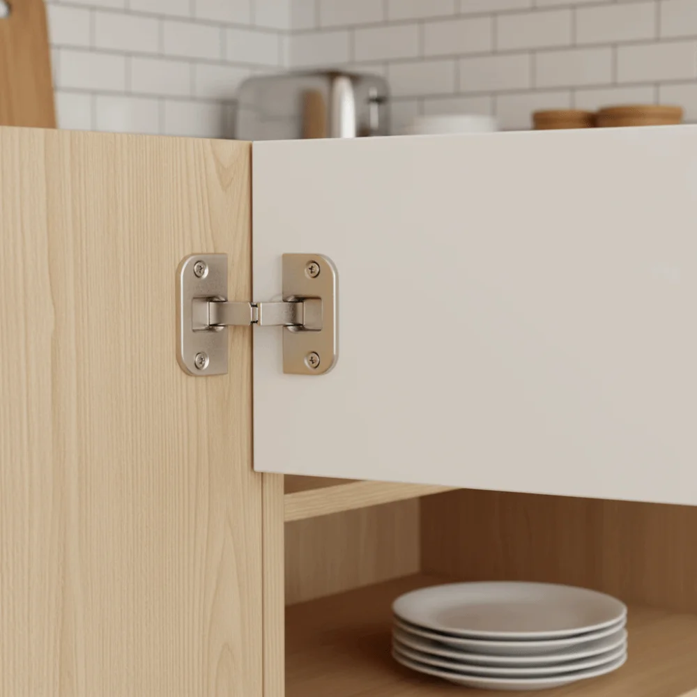 Heavy Duty Cabinet Hinges Zinc Alloy Adjustable Mechanism Stainless Steel Hinges Load-Bearing Standard Size Door Hinges