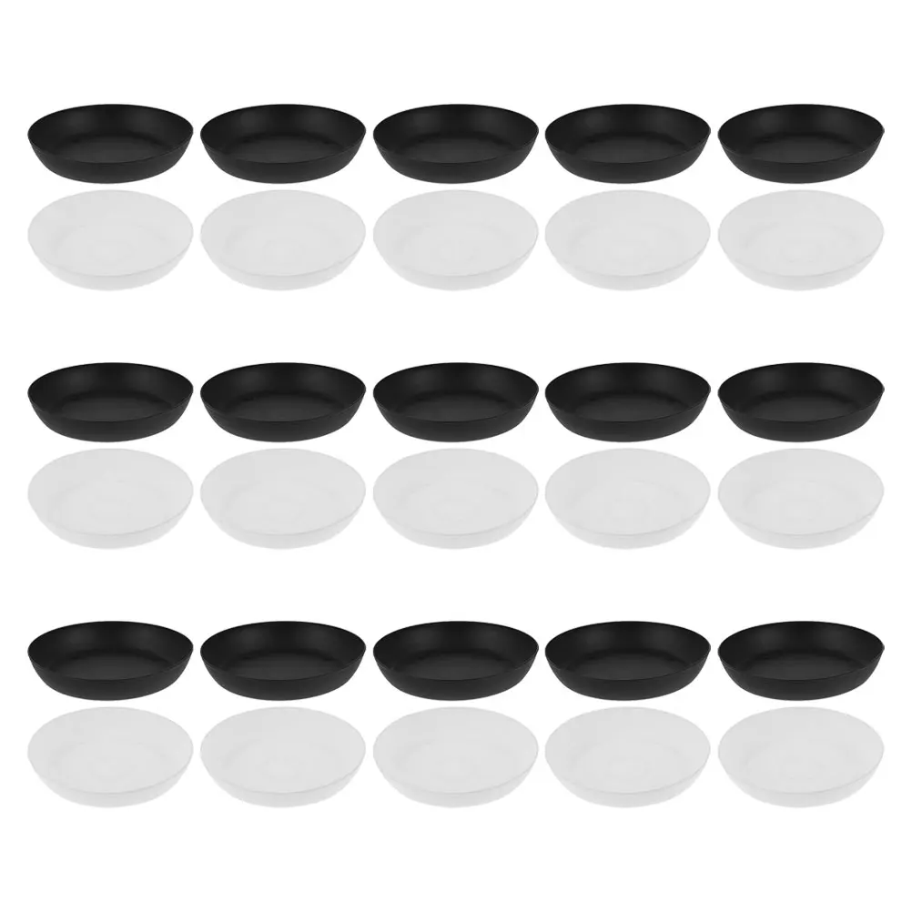 

30 Pcs Flower Pot Tray Drip Trays for Plants Pots Holder Flowerpot Potted Garden Saucers Accessory Plate Base