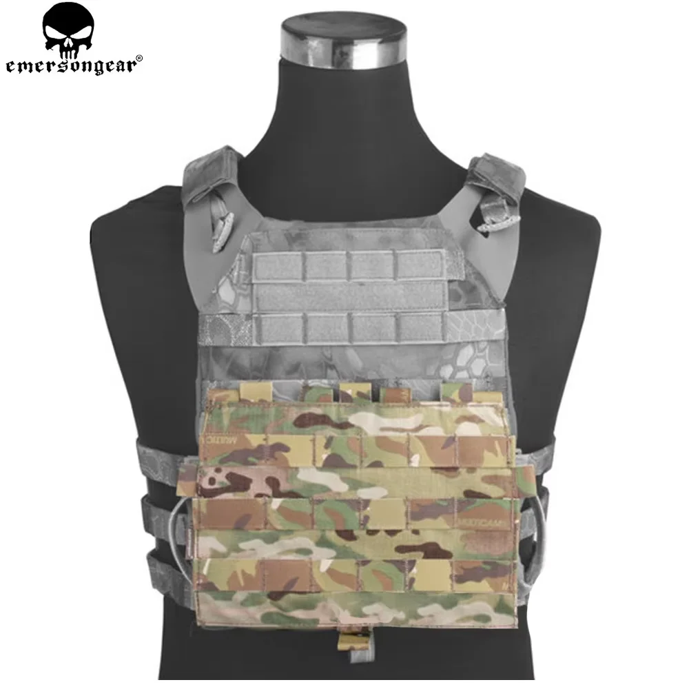 EMERSONGEAR MOLLE Panel For AVS JPC 2.0 VEST Hunting Vests Accessories Multi-camo Black EM9288