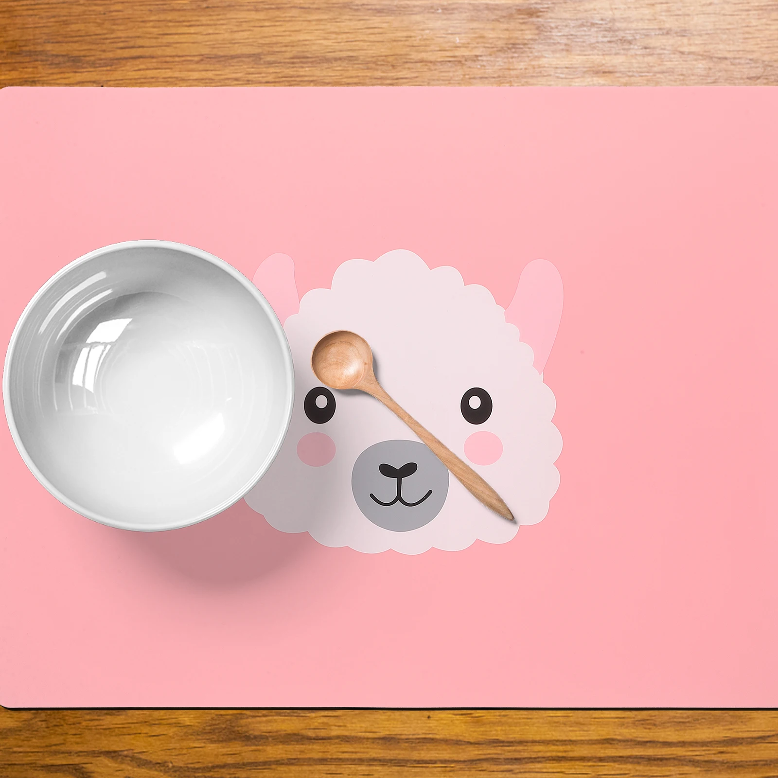 

2Pcs Compact Non-slip Silicone Placemats For Kids Dining Table Toddler Painting Mat Kids Graffiti Pad