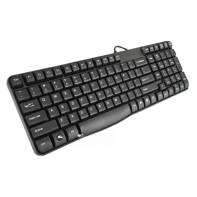 

Wired keyboard USB home office desktop computer, universal narrow side silent waterproof
