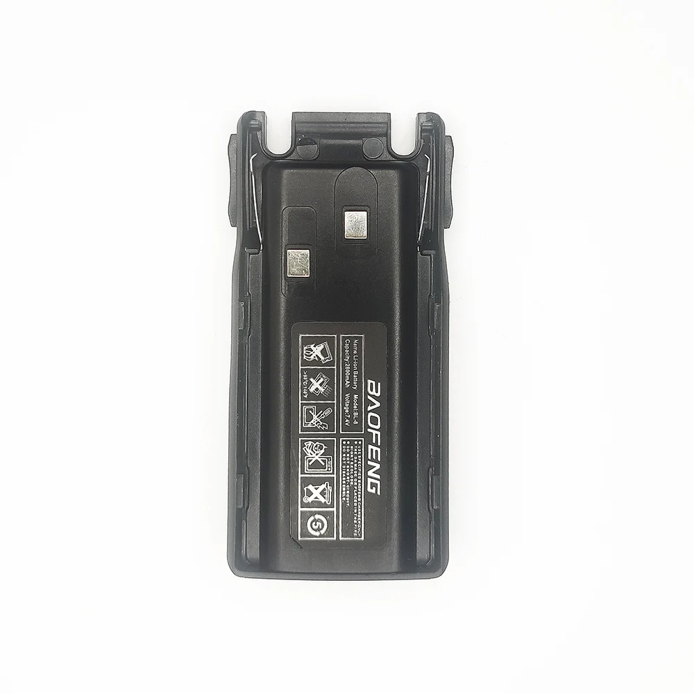 Walkie talkie UV-82 bateria usb tipo c UV-82HP bateria recarregável estendida para baofeng uv82plus UV-8D UV-82WX UV-89 uv82 BL-8