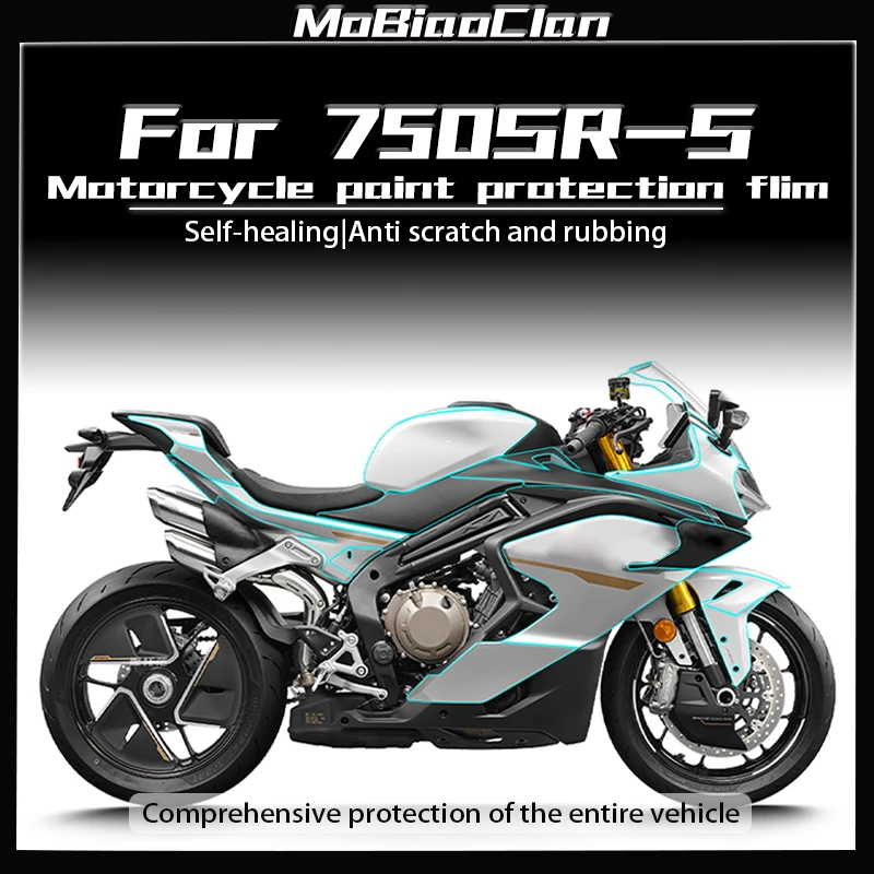 

For CFMOTO 750SR-S 750sr-s 2025 Invisible Film Transparent Protective Film Fuel Tank Modification Accessories ﻿ ﻿