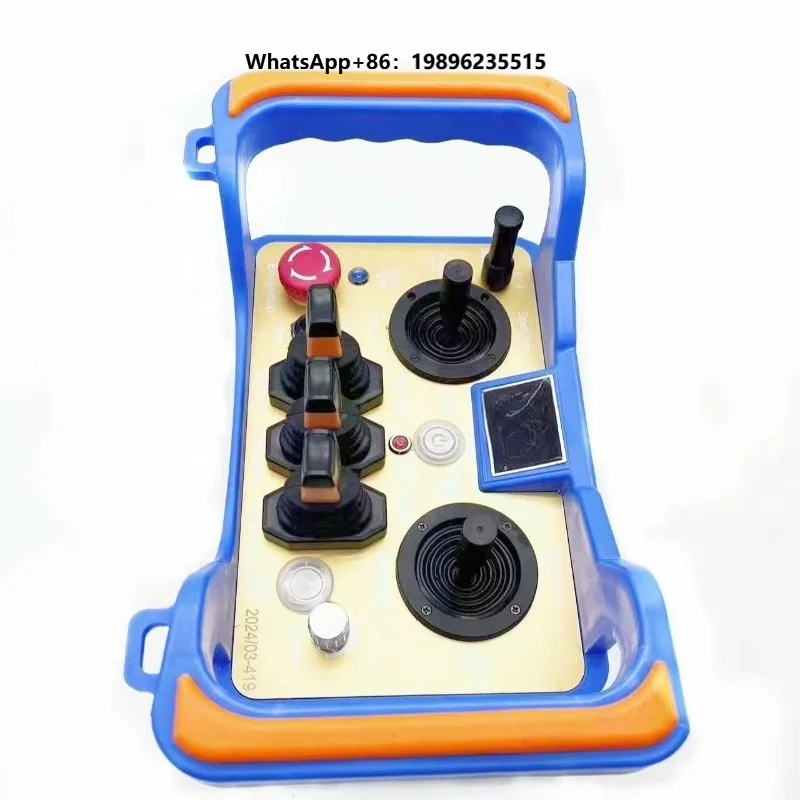 6-Button Waterproof Rechargeable 433MHz Radio Remote Control for Car with Indicator Light