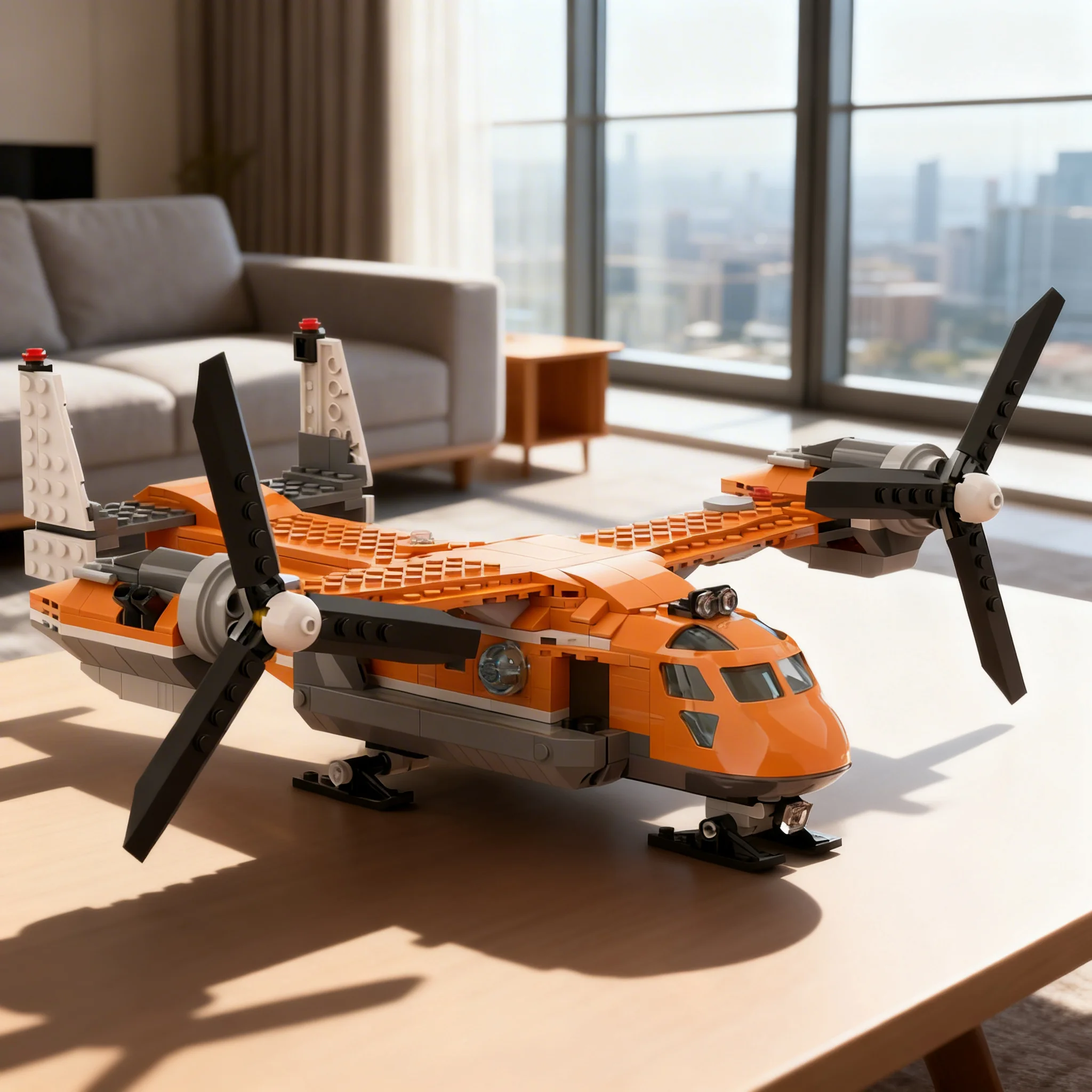 642pcs-moc-arctic-cargo-vtol-city-arctic-model-building-blocks-construction-christmas-gifts-toy-creative-display-birthday-craft