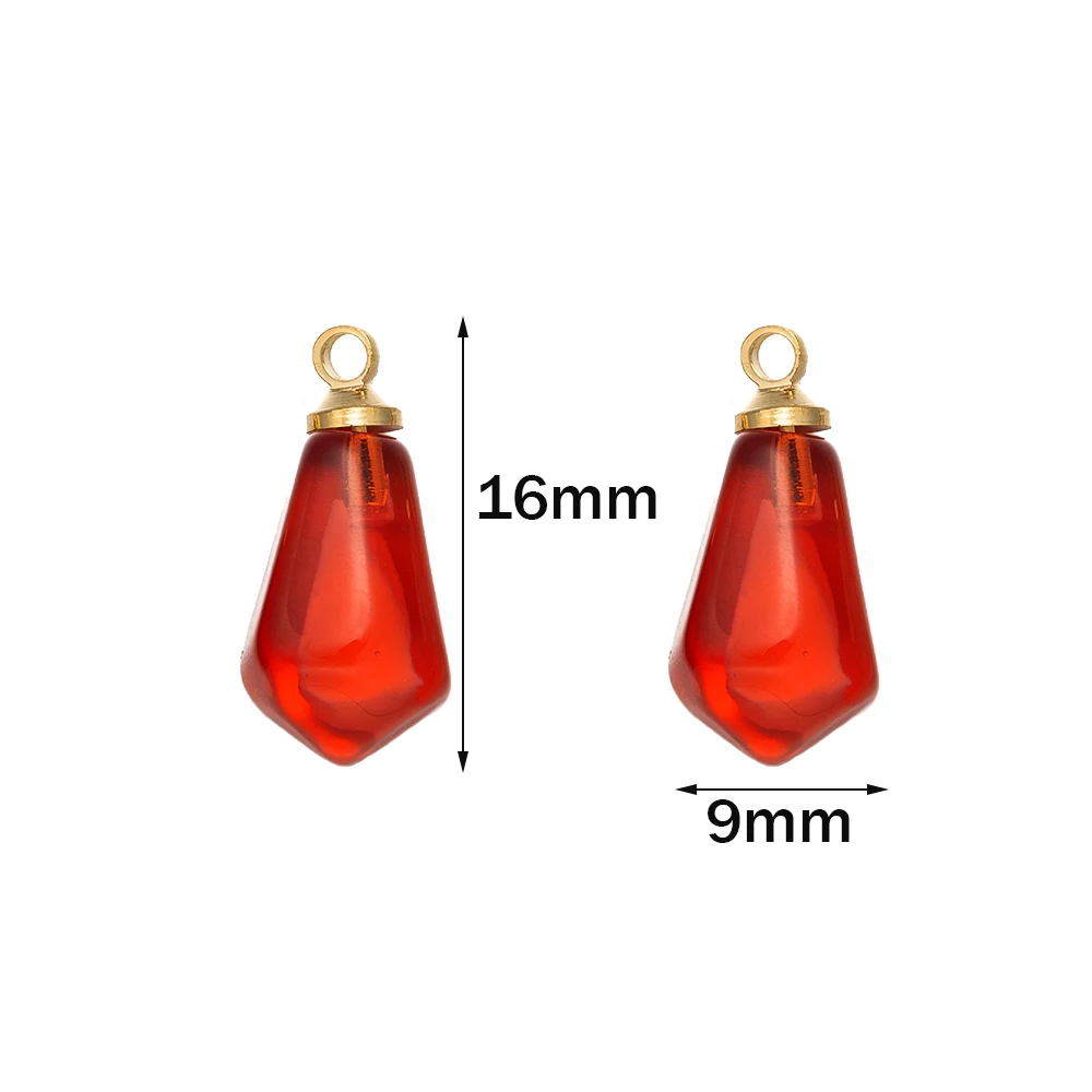 10Pcs Dark Red Resin Pomegranate Seeds Charms Pendents DIY Earring Necklace Bracelet Jewelry Making Craft Accessories Supplies
