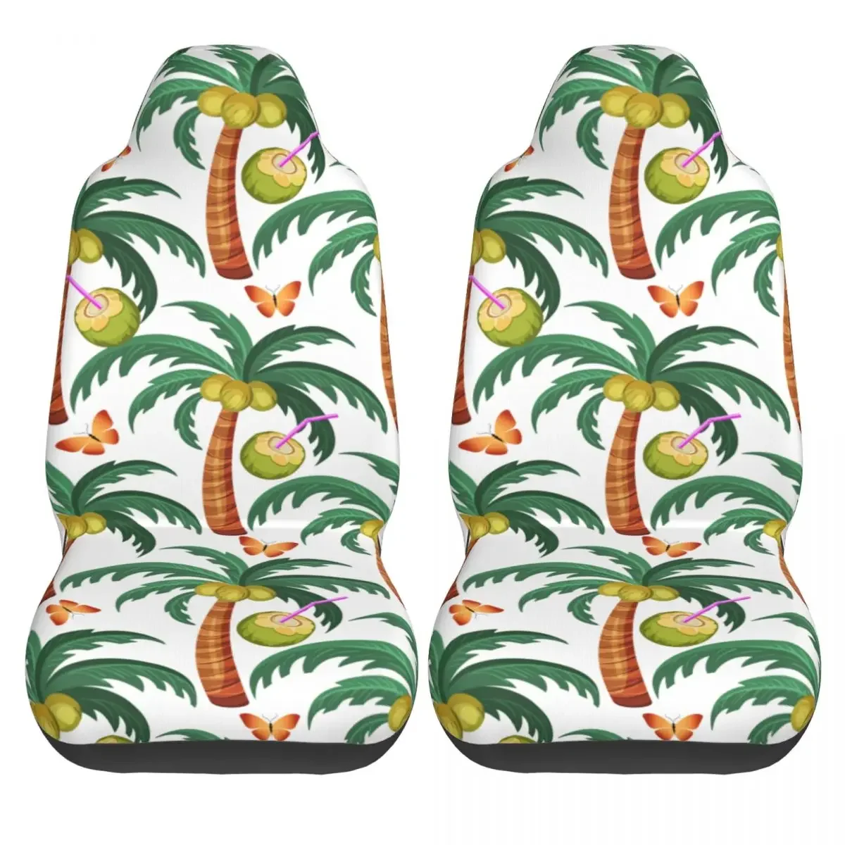 Tropical Palm Trees Universal Car Seat Cover Off-Road AUTOYOUTH Car Seat Covers Fabric Hunting