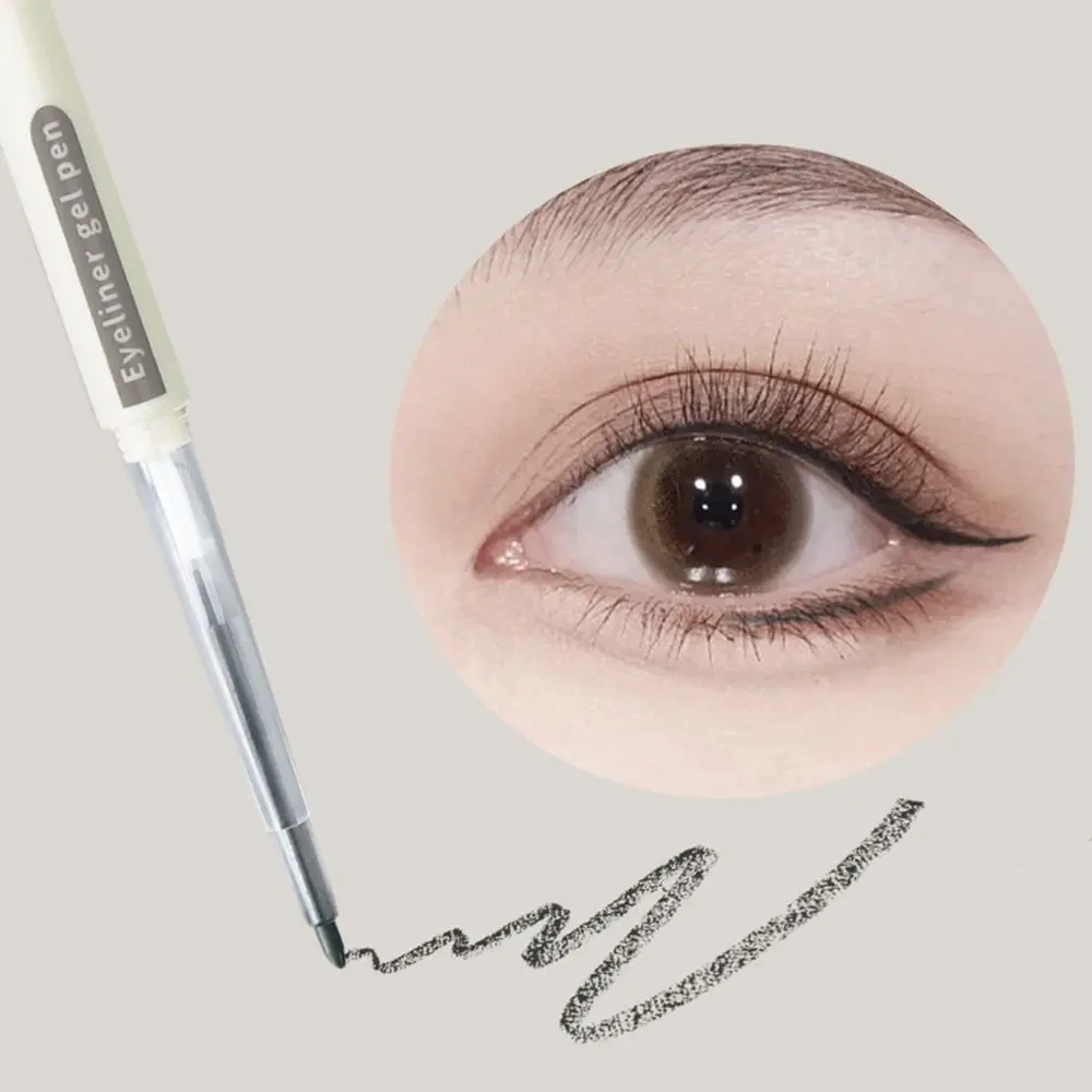 

Waterproof Smudge-Proof Gel Eyeliner Pencil Long-lasting&High Pigment Precise Triangle Detailing Eyeliner Pen