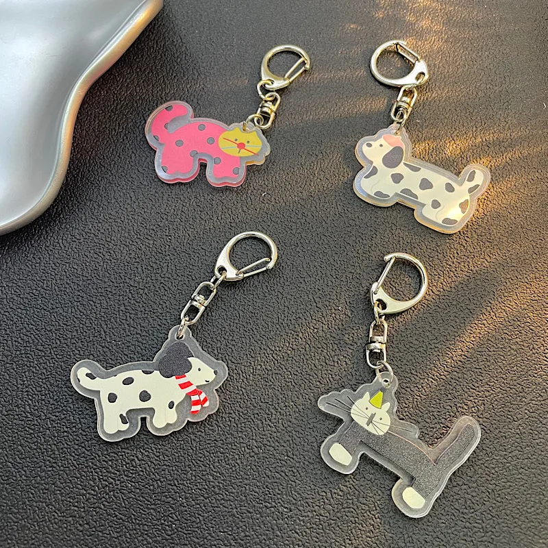 

Корейский Ins Стиль Нишевый Дизайн Милый Маленький Черный Кот Автомобильный Брелок AirPods Сумка Для Камеры Подвеска Украшение Для iPhone 17 16