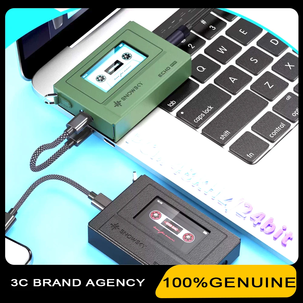 FiiO SnowSky Echo مشغل MP3 بلوتوث محمول مشغل موسيقى صغير بدون فقدان مخصص نظام إخراج مزدوج Dsd موسيقى عالية الدقة #1