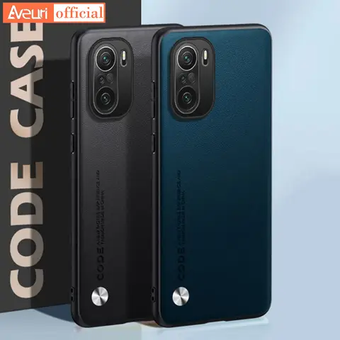 For Redmi K40 Pro Plus Cover Luxury PU Leather Case For Xiaomi Mi 11i Poco F3 Matte Silicone Full Protection Phone Case Coque