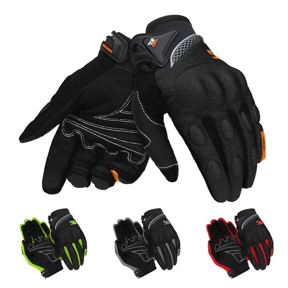 

Motorcycle Gloves Anti Fall And Anti Scratch Off-road Motorcycle Rider Gloves Windproof Touch Screen Full Finger Sports Gloves