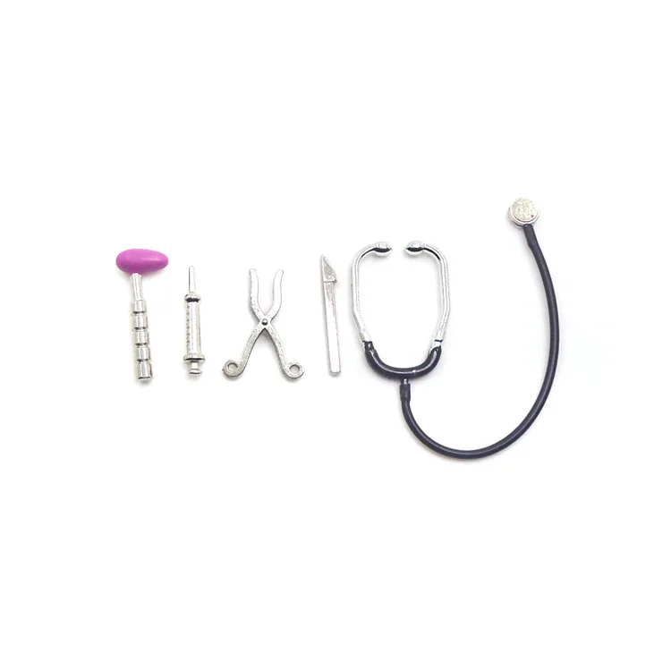 For 15/17cm labubu clothing Stethoscope Set accessories Doctor Kids Toy Playing House Mini Work Drum