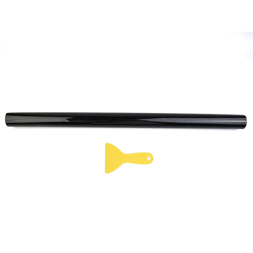 Cinematic Look Tinted Window Covering Roll Suitable for Autos or Buildings Measuring Fifty by Two Hundred Centimeters