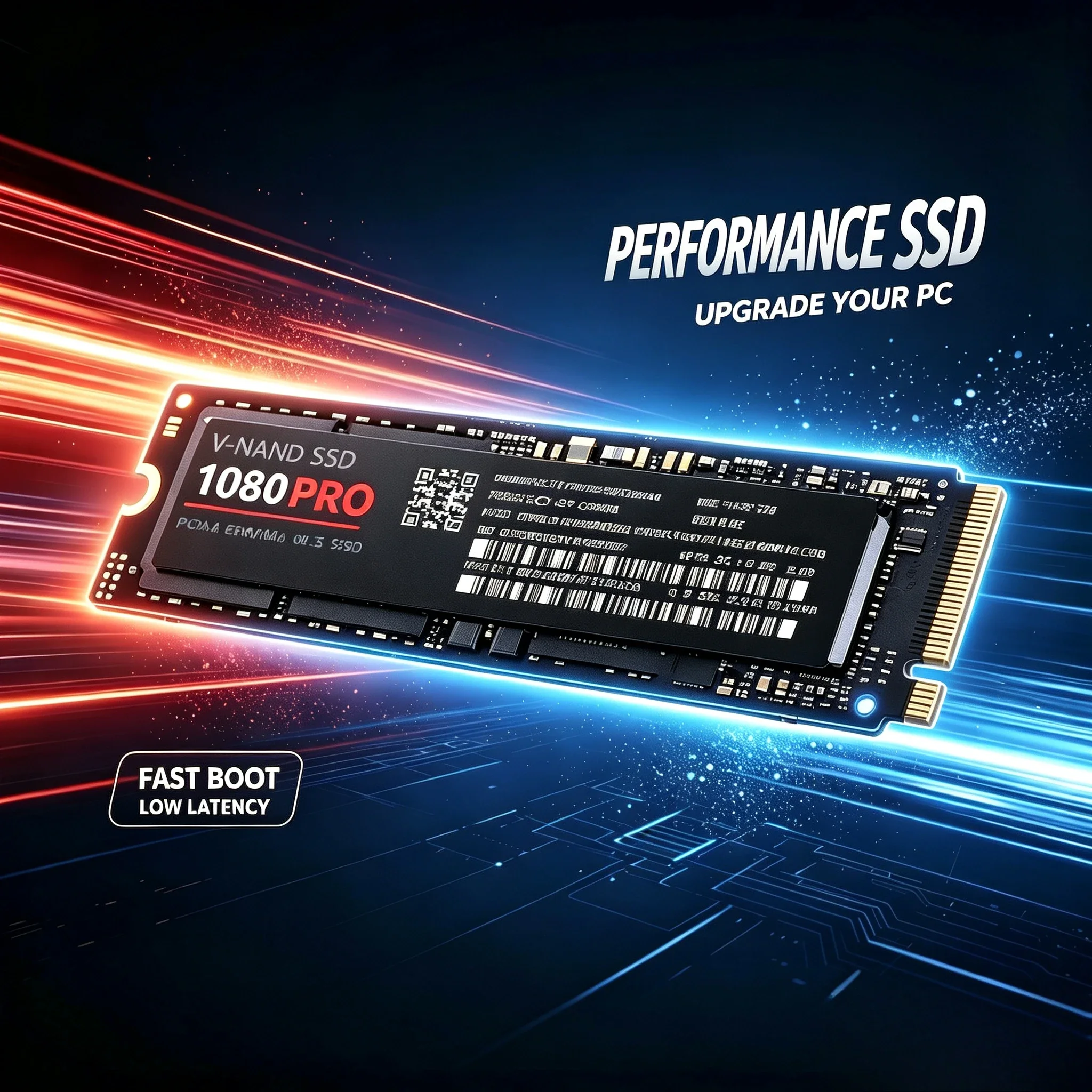 1080Pro – wewnętrzny dysk SSD M.2 NVMe PCIe 4.0 NGFF o wysokiej wydajności, przeznaczony do konsoli PS5, komputerów PC, laptopów do gier oraz do użytku biurowego.