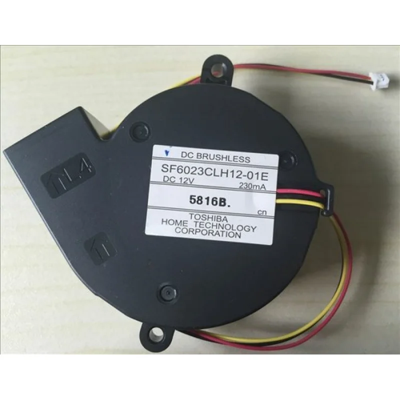 L Высококачественный охлаждающий вентилятор SF6023CLH12-01E 12 В 230 мА 60*60*23 мм