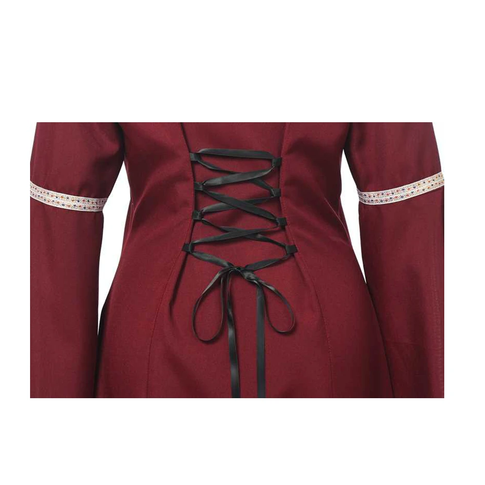 Средневековая туника, классическая куртка, женская куртка в стиле Ренессанс, викинг, пальто с пышными рукавами и разрезом