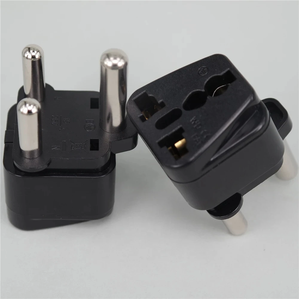 Universal Travel plug to UK,US,EU,small South Africa plug,AC power outlet,adapter,Nepal,India,Sri Lanka Big South Africa 15A/10A