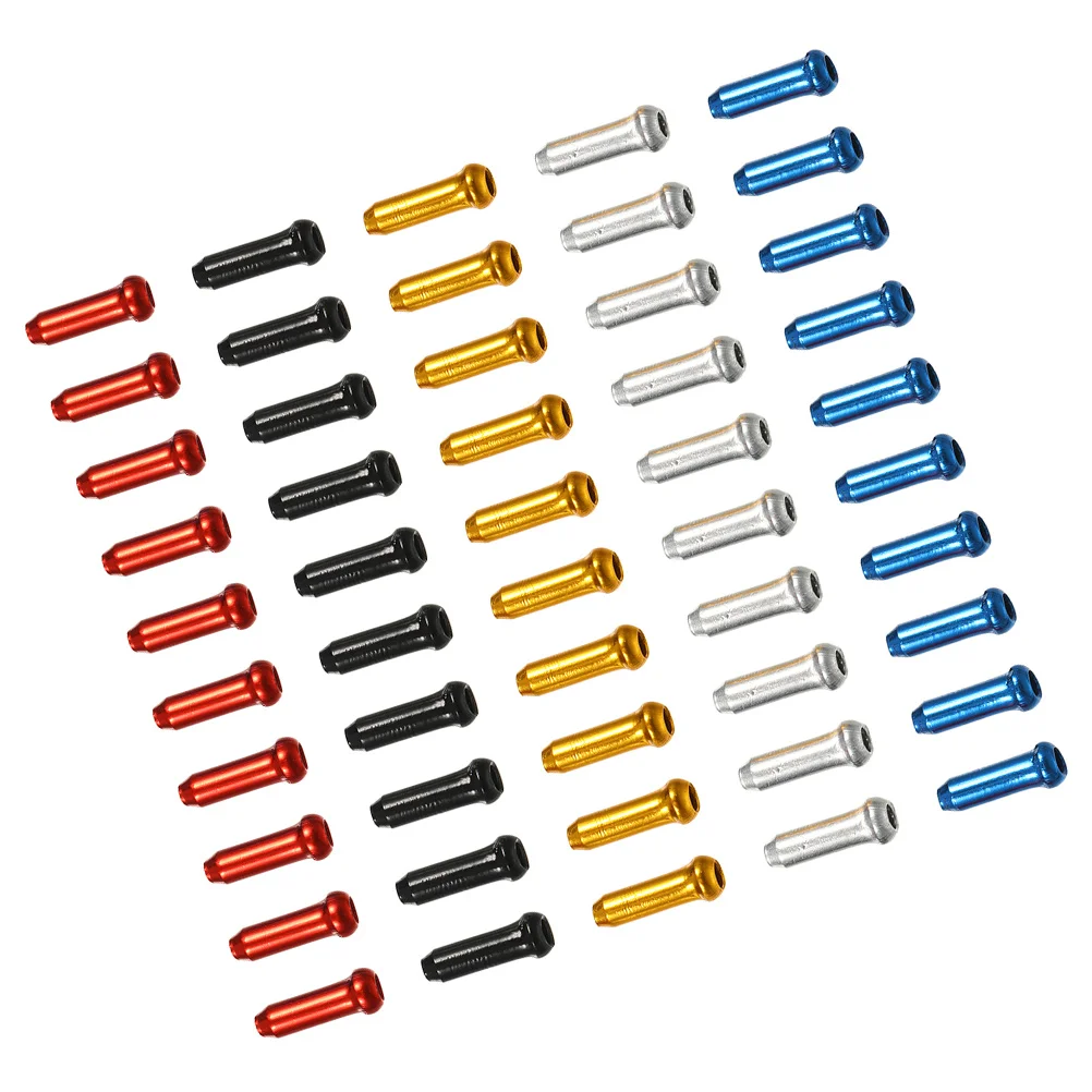 

100pcs Wire Core Cap Aluminum Brake Cable End Caps Dustproof Water Resistant Bike Accessories Corrosion Impact