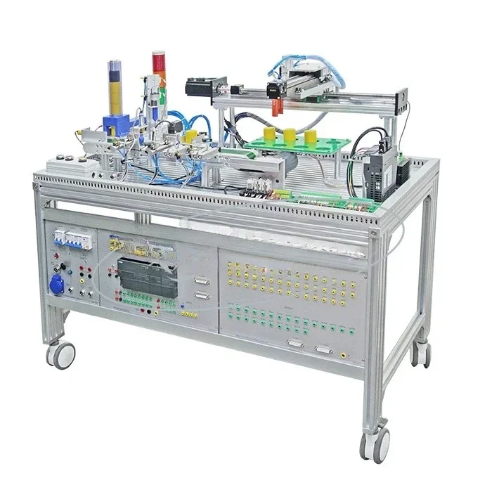 Advanced Factory Automation Mechatronics Training System (7-Station) Educational Simulation Industrial Control System