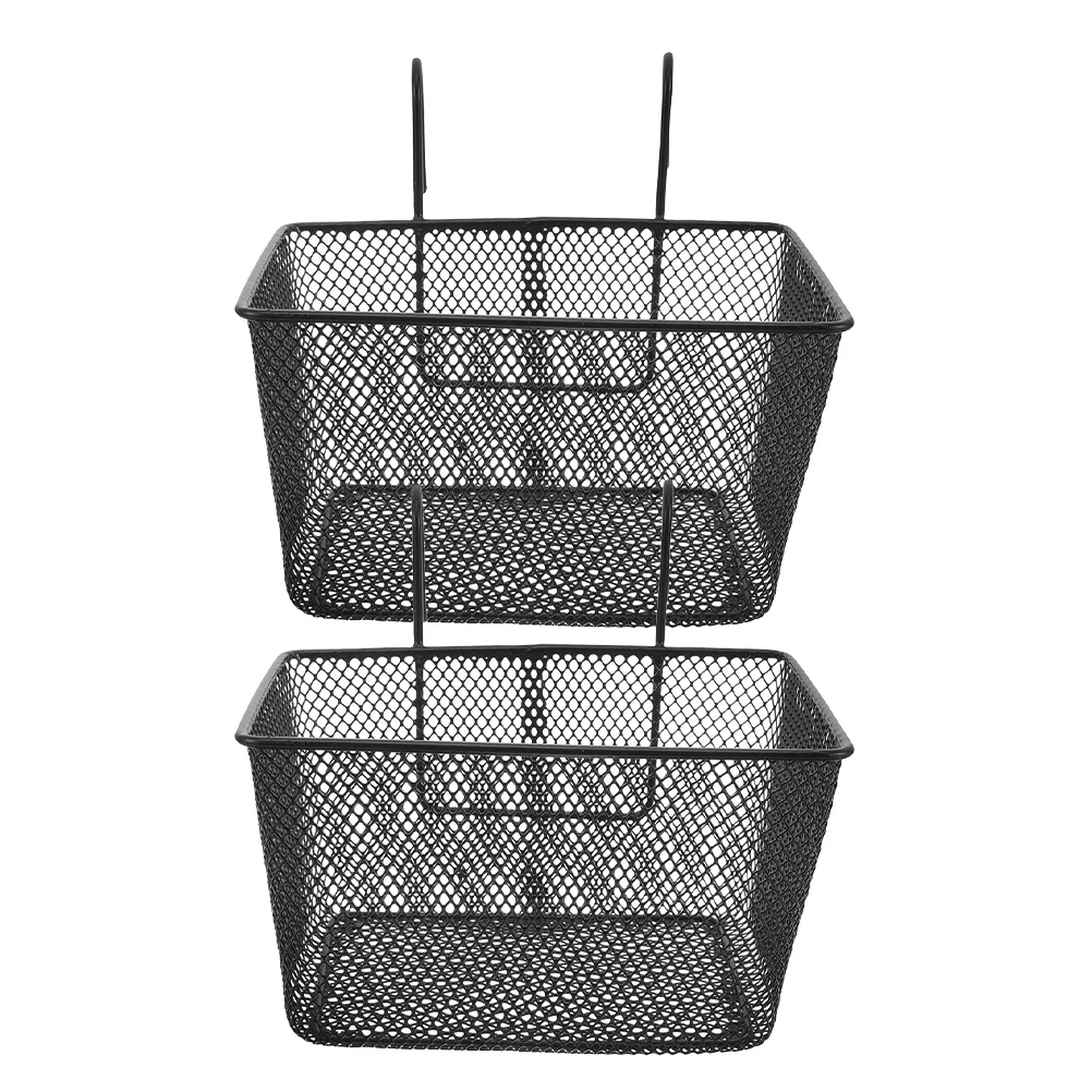 2 قطعة سلة الدراجة سلال معلقة للدراجات المقود مريحة الدراجات سلات تخزين الخضروات #5