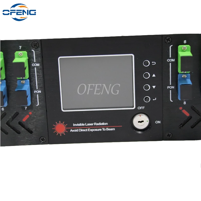 16 Ports 1550nm CATV 17/19/20/21/22/23/24dBm No WDM EDFA CATV Network Fiber Optical Amplifier English Web Management customized