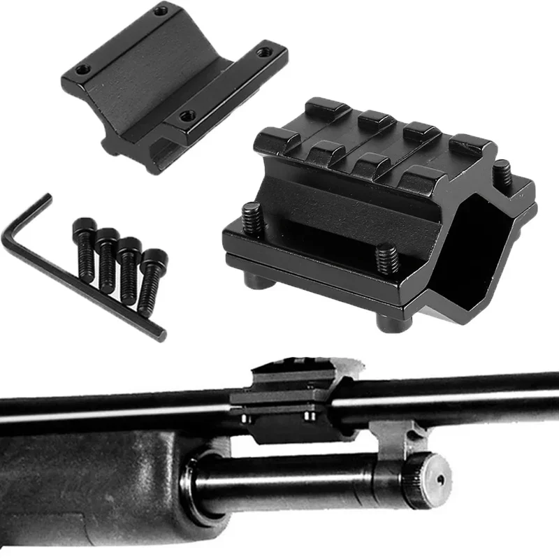 

Adjustable Single Rail Picatinny Weaver Barrel Mount Hunting Universal With 3 Slots Scope Tool Adapter