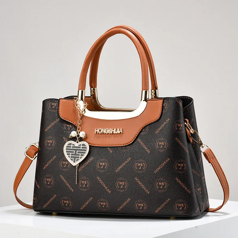 

Роскошная брендовая дизайнерская женская сумка, большая вместительная повседневная сумка через плечо, классическая ретро сумка на плечо, городская дорожная сумка-тоут