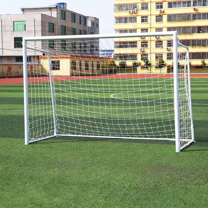 1 anpassbare 3 m * 2 m tragbare Fußballtor-Trainingsgeräte aus Stahl für den Außenbereich für Spielplatz-Fußballnetz 2025