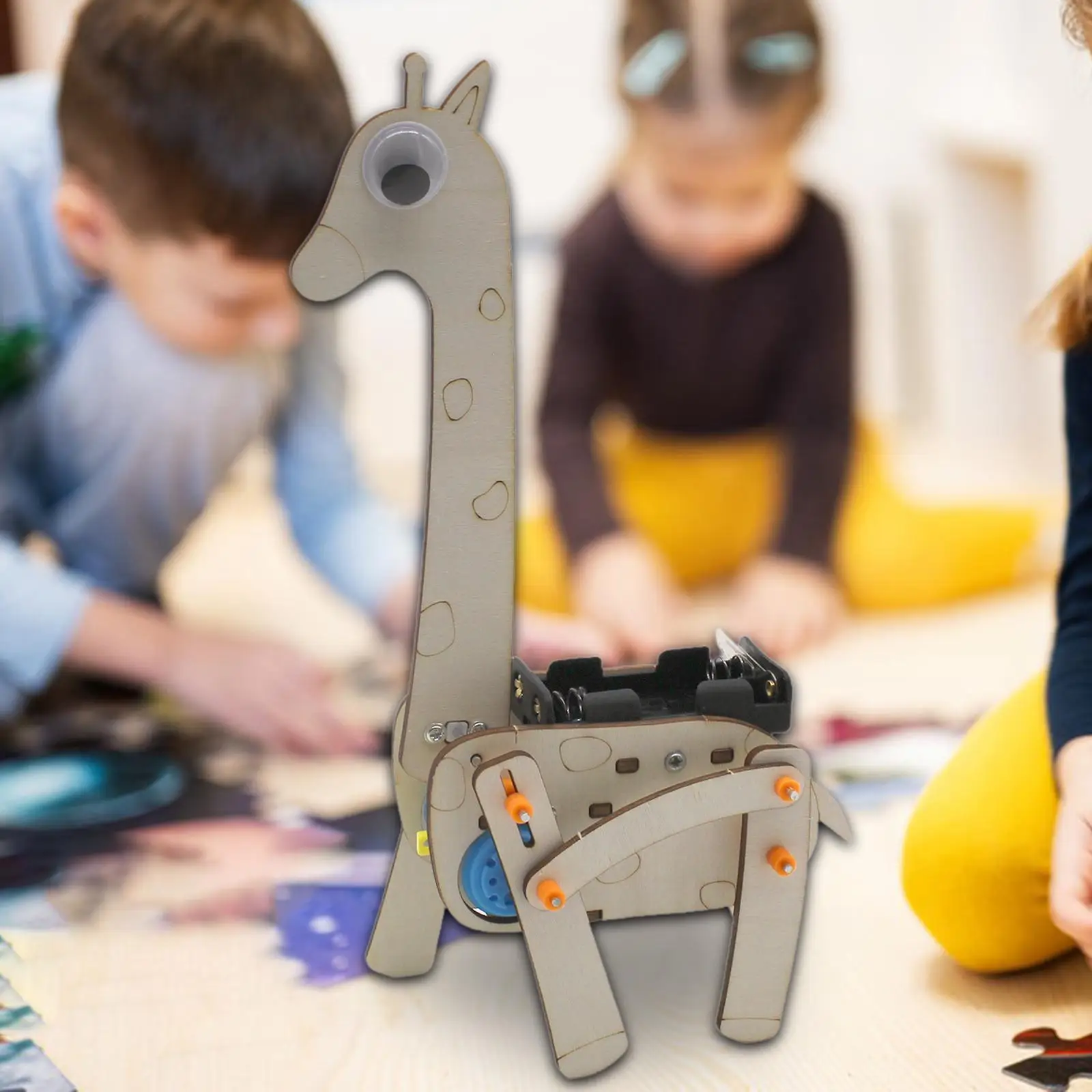 3D Wooden Puzzle DIY Craft Fun Jigsaw Toys Self Assemble Ornament Learning Handmade Educational Puzzle Kids Hobbyist Teens