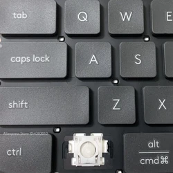 Replacement Keyboard Laptop KEY & Clips For Logitech K950 tab caps lock shift ctrl fn cmd  Space opt Left enter Keycap And Hinge