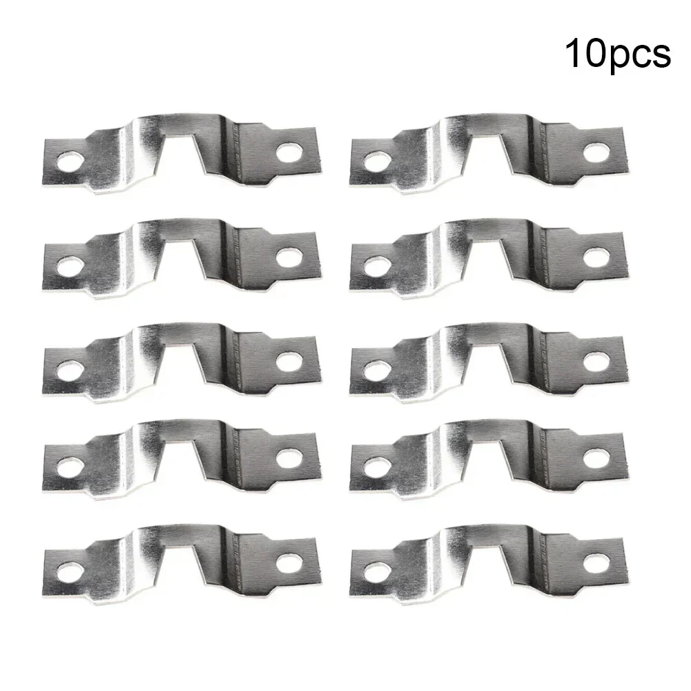 Durable Practical Picture Frame Hanger Replacement 10/50pcs 15kg Load Bearing Iron Material For Hanging Paintings