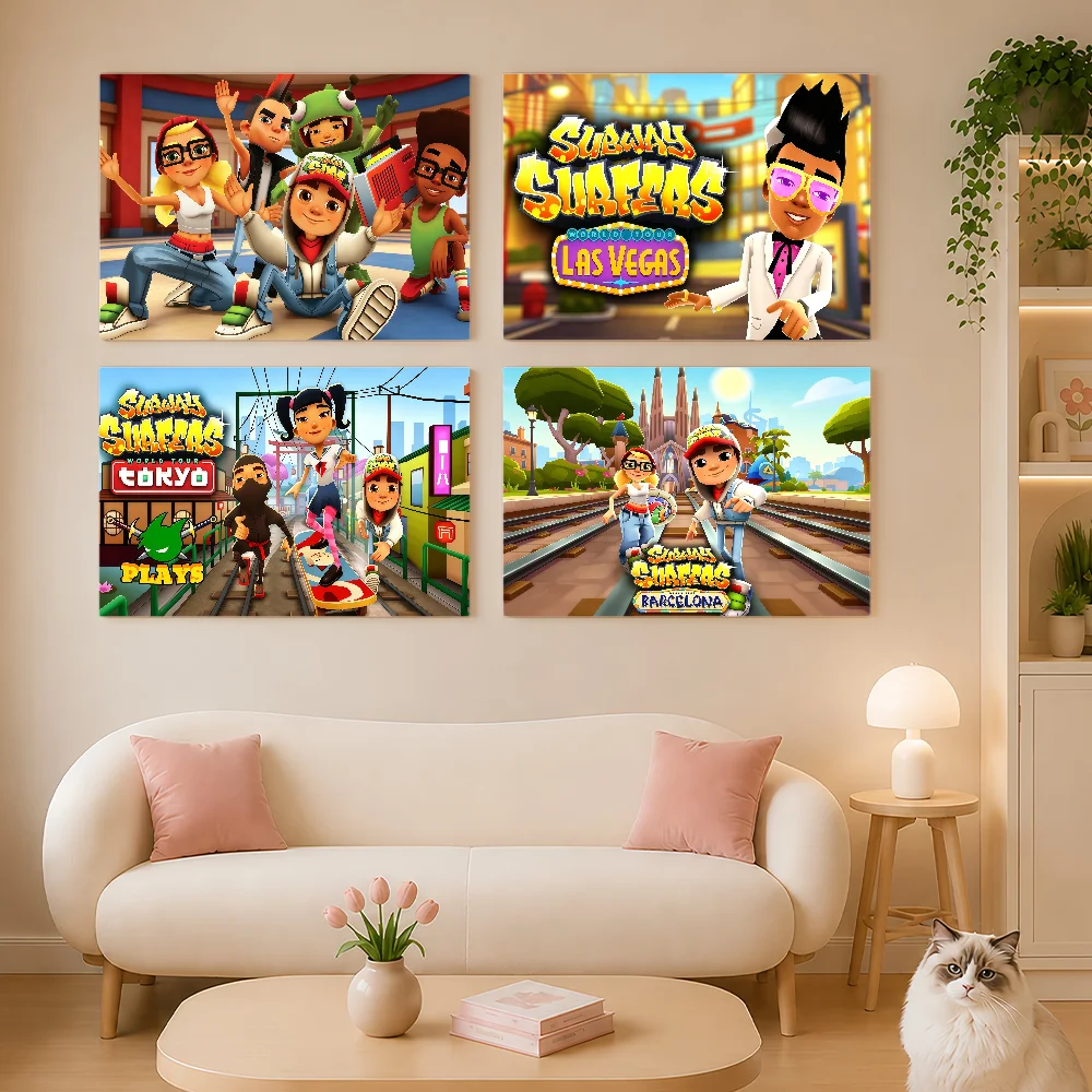 Game S-Subway S-Surfers Flag Decorative Banners Suitable For Outdoor Family Parties And Garden Walls Gift - view 5