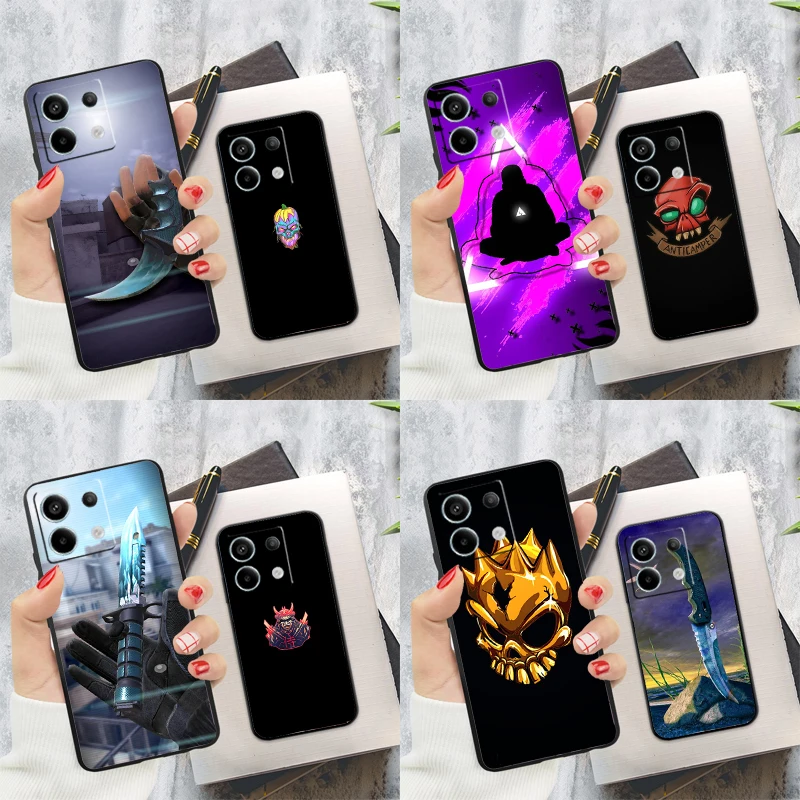 Standoff 2 Case For Xiaomi Redmi Note 13 14 Pro 12 11 9 10 9S 10S 11S 12S Redmi 13C 10C 12C 14C Cover