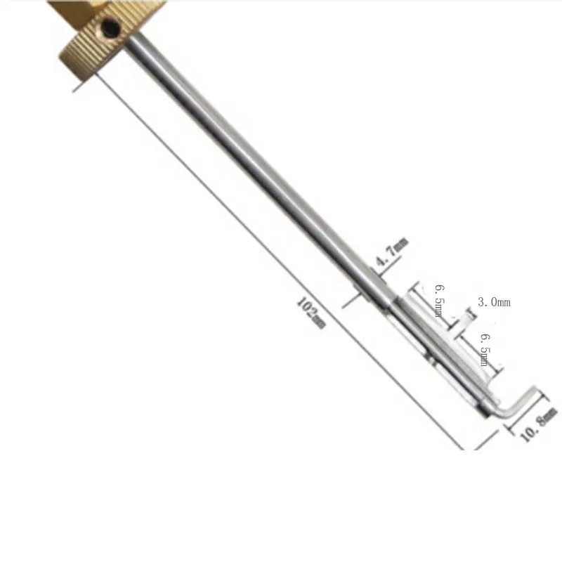 

Безопасное лезвие флагштока, инструменты для разблокировки, слесарный инструмент