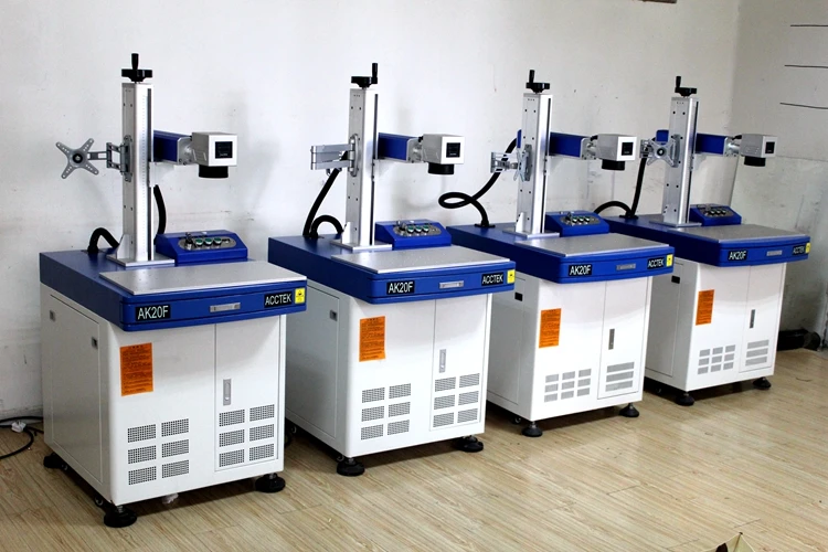 Fiber Laser Marking Machine Jewelry Metal Aluminum Copper Engraver Cutter 20W 30W 50W Raycus Max Optional Silver Cutting Tools