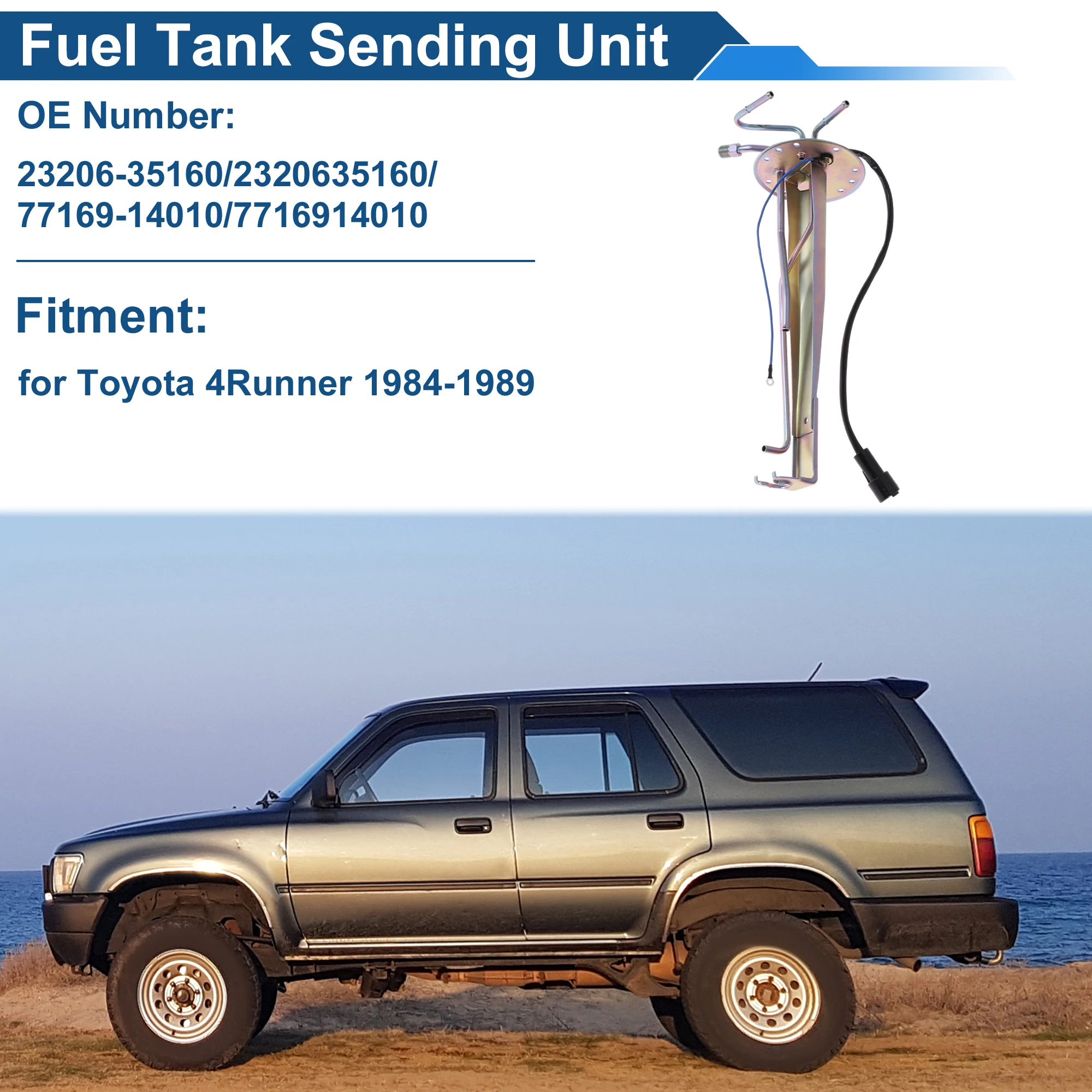 X Autohaux Fuel Level Sending Unit Module for Toyota 4Runner 1984-1989 No.23206-35160