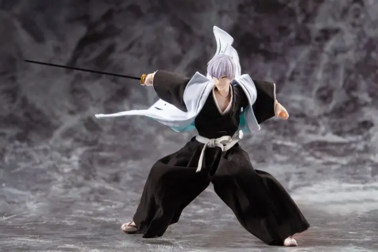 DASIN anime BLEACH Ichimaru Gin pvc action figure GT model toy 1/10