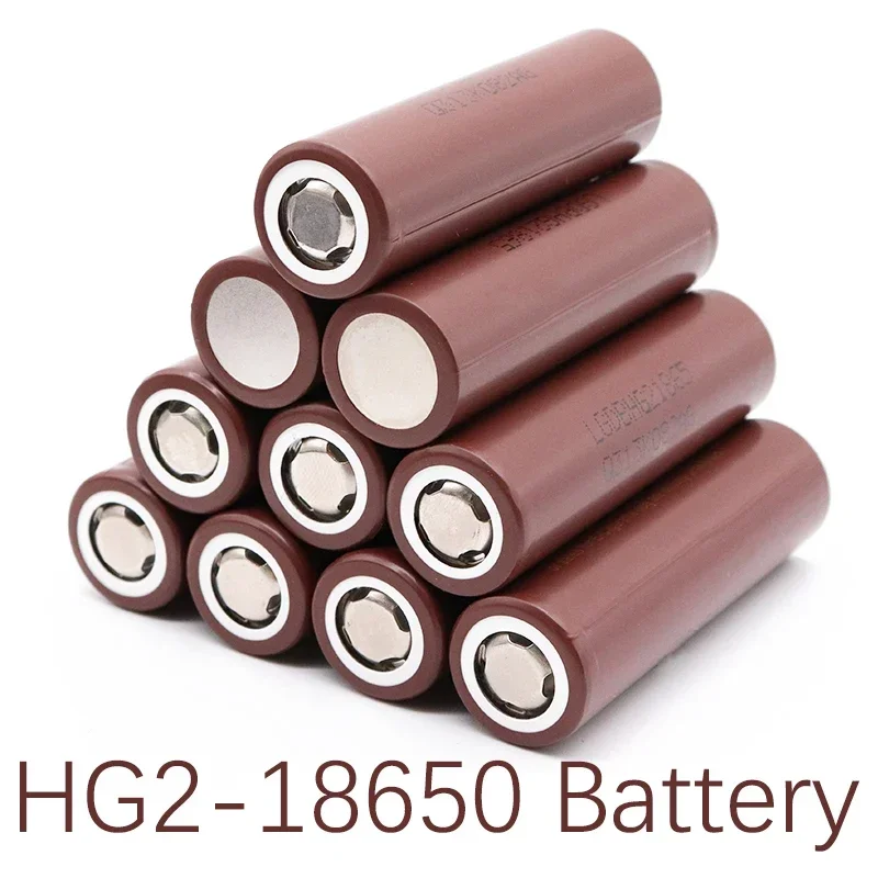 

HG2 18650 battery 3.7v 3000mAh 18650 rechargeable li-ion battery for laser pointer flashlight torch power tools cell