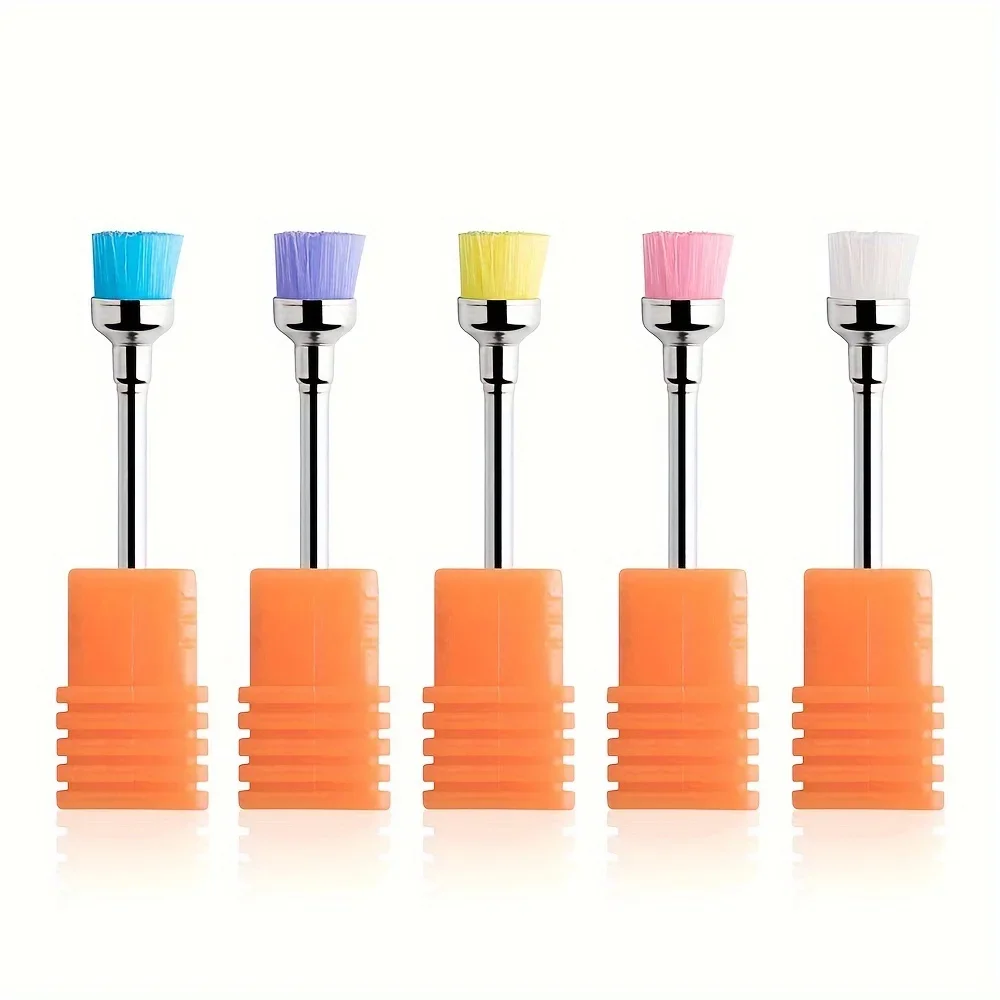 Nail Dust Cleaning Brush, Nail Polish Grind Drill Clean Brush For Electric Nail Drill Machine Nail Dust Remover Accessory Tool