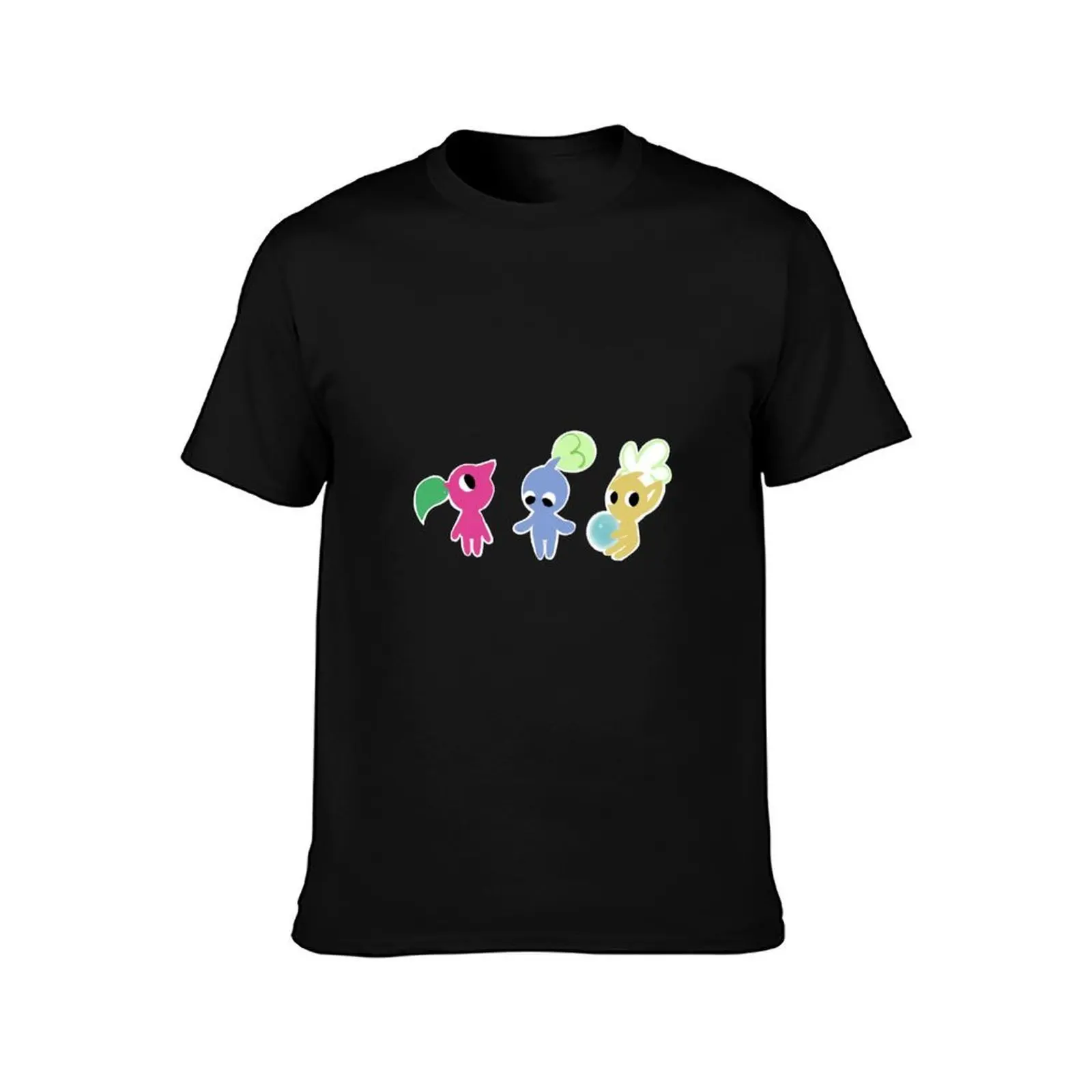 Pikmin Bloom T-Shirt Basic Simple Casual Short Sleeve Tee
