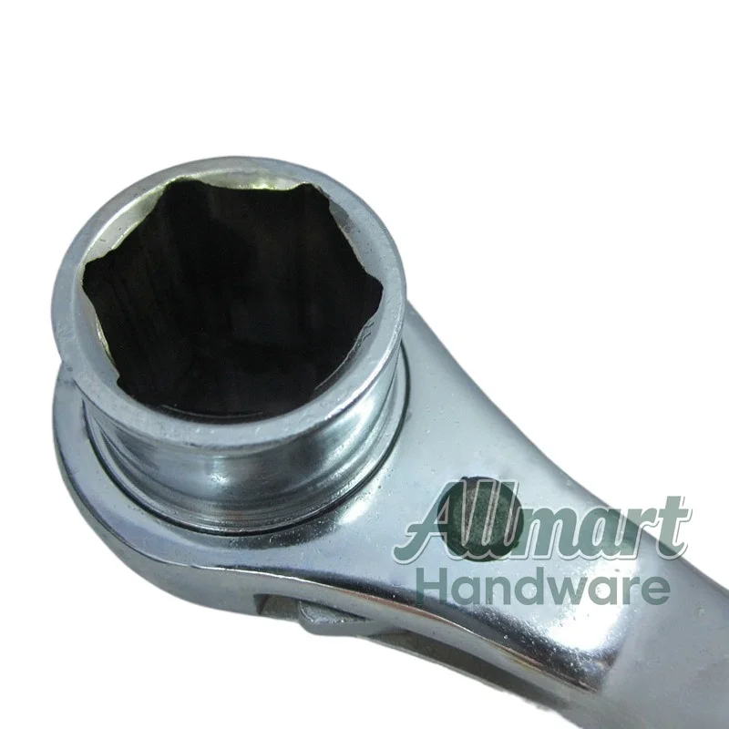 19 * 22 opening three-way ratchet wrench can be used for forward and reverse installation and fastening of buildings