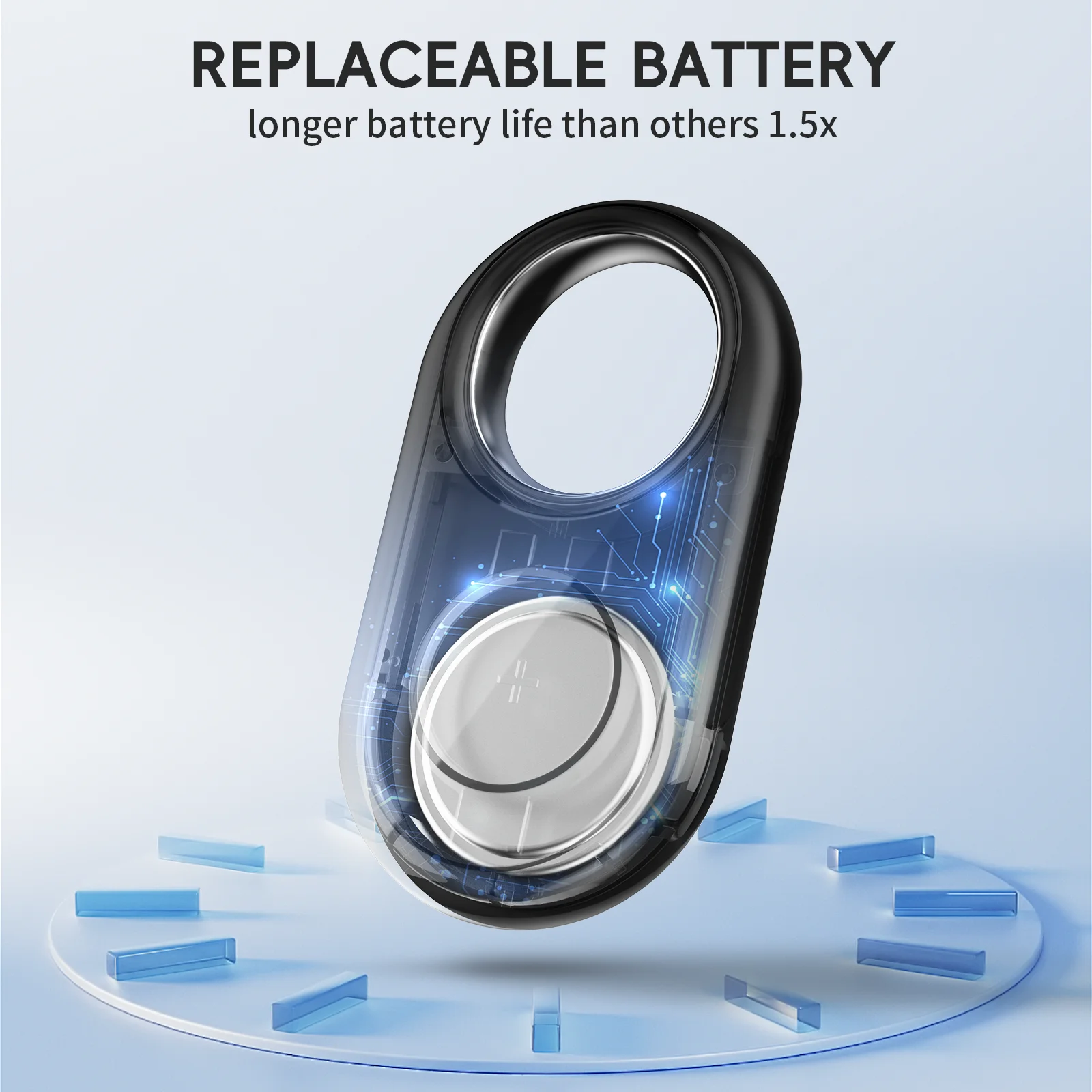 Smart Tracker for Apple work with Apple Find My App Smart Bluetooth Locating Devices Long-Distance Bag Key Toy Suitcase Finder