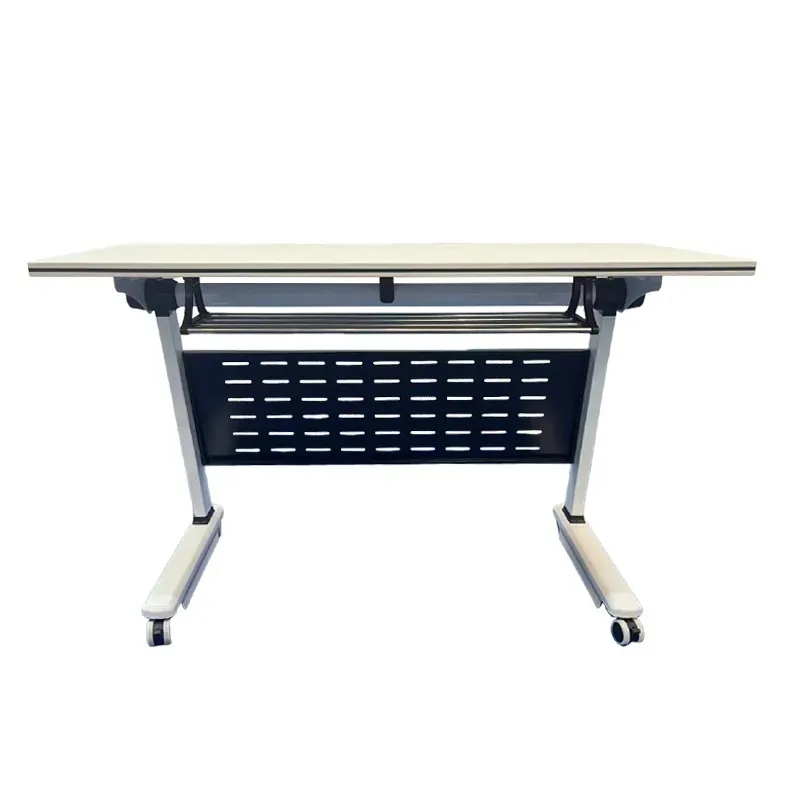 

Splicing meeting strip table mobile training simple education institution chair combination desk